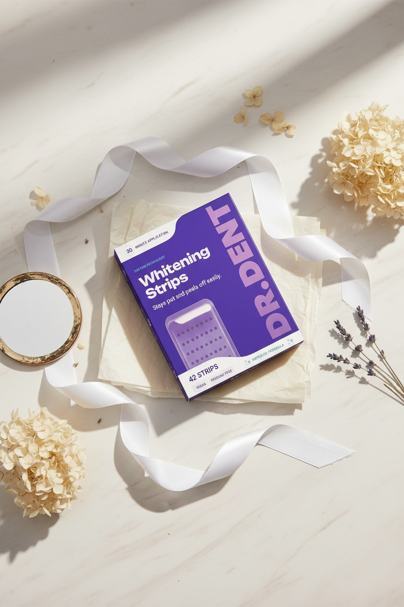 DR. DENT giftable premium product flat lay